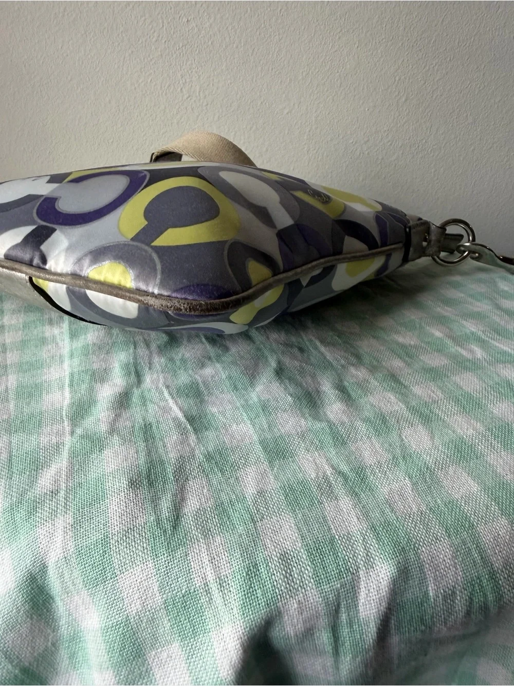 Coach Julia Op Art Scarf Print Swingpack